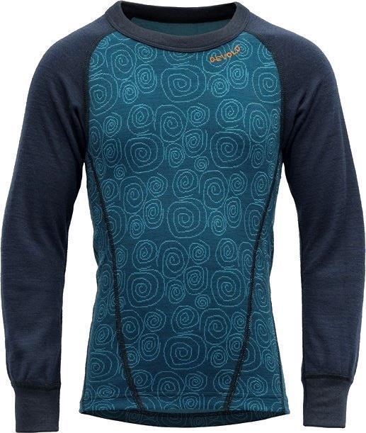 Duo Active Merino Shirt - Kids - Flood 1