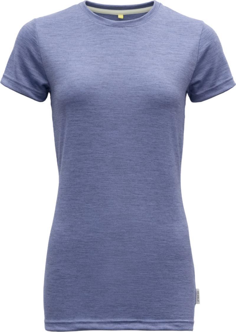 Eika Merino 150 SS Tee - Womens - bluebell melange 1