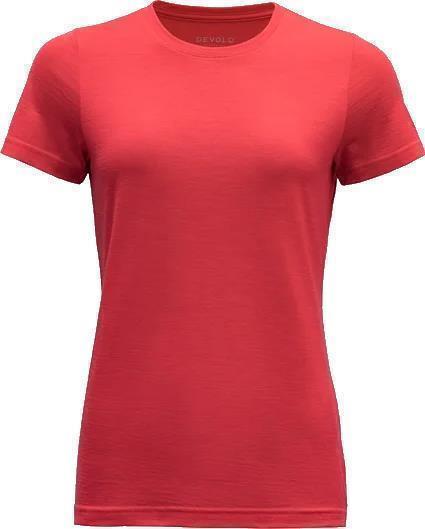 Eika Merino 150 SS Tee - Womens - poppy 1