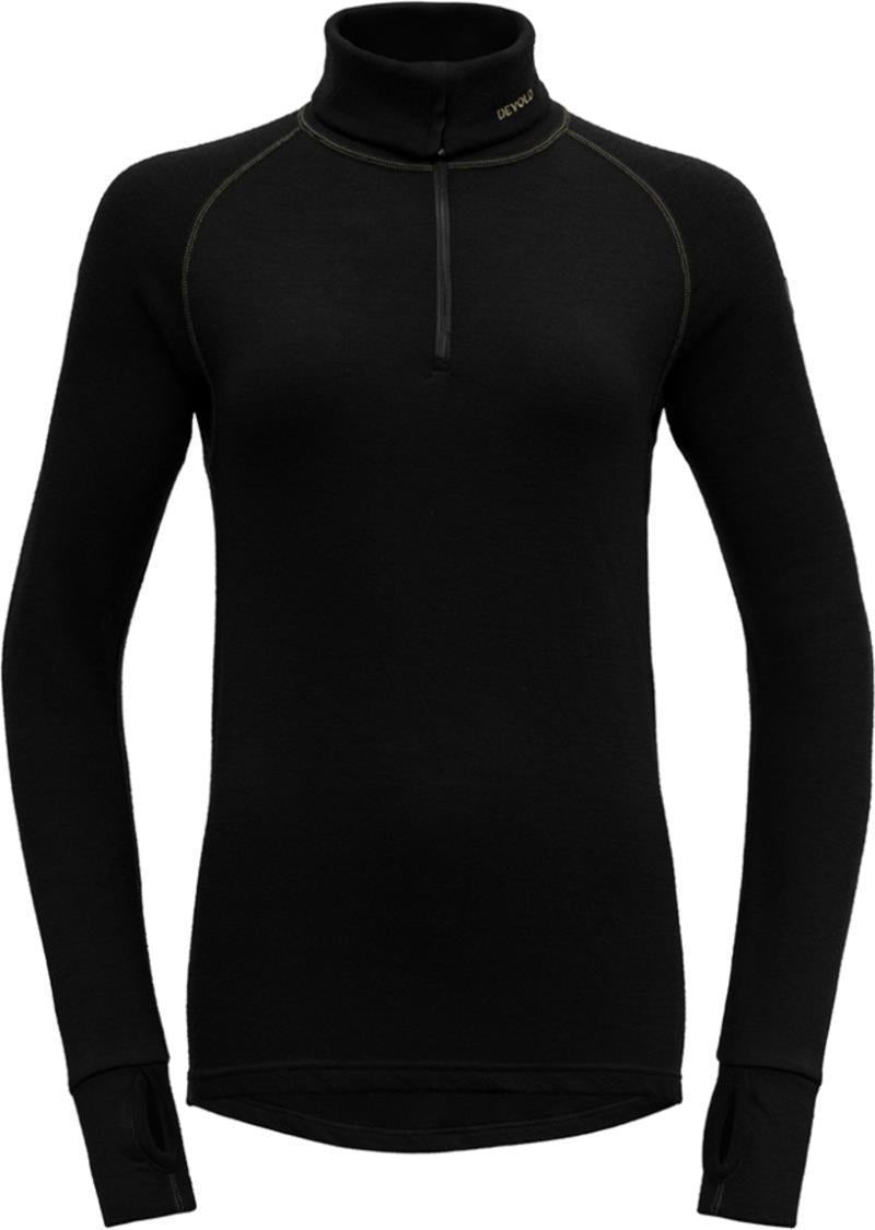 Expedition Merino 235 Zip Neck - Womens - Black 1