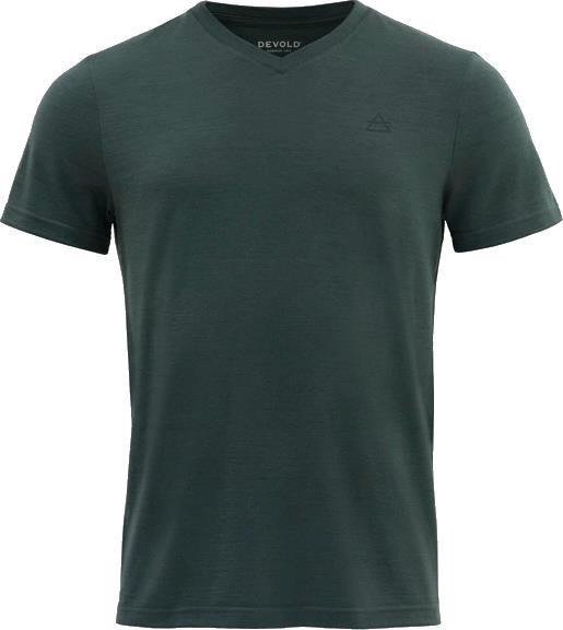 Hareid Merino 200 Tee V-Neck - Mens - Woods 2