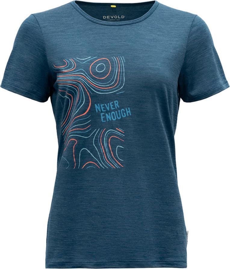 Hellesylt Merino 130 Tee - Womens - Flood 1
