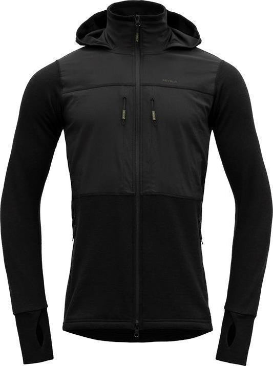 Heroy Hybrid Merino Jacket - Mens - Caviar 1
