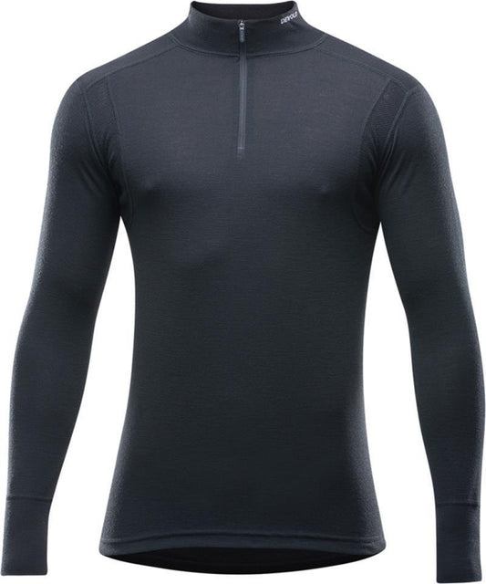 Hiking Half Zip Neck - Mens - Black 1