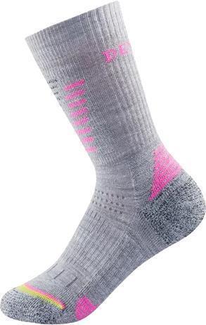 Hiking Merino Medium Socks - Junior - Grey Melange 1