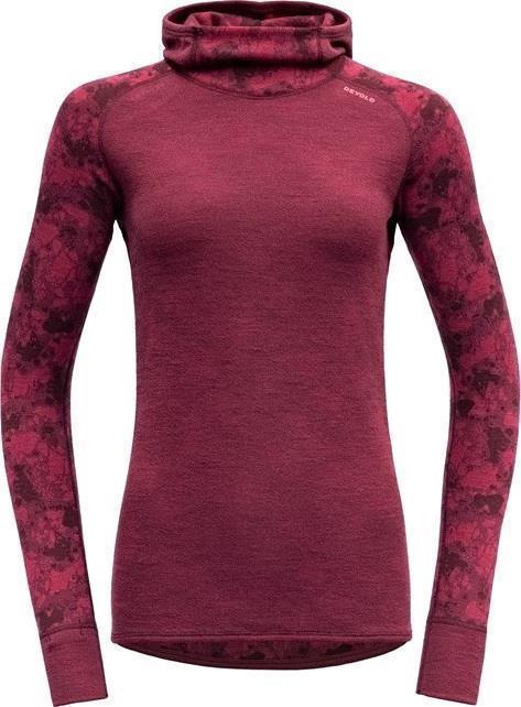 Kvitegga Merino 230 Hoodie - Womens - beetroot 1