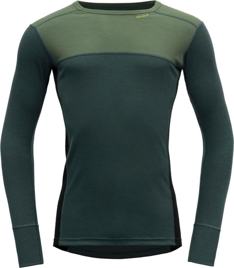 Lauparen Merino 190 Shirt - Mens - Forest / Woods / Black 1