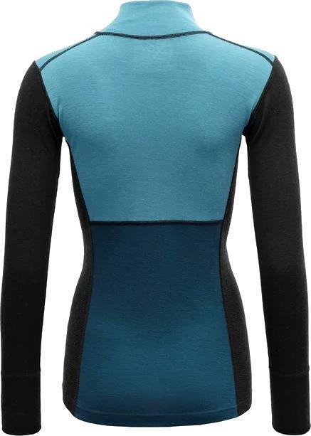 Lauparen Merino 190 Zip Neck - Womens - Moon / Ink / Flood 2