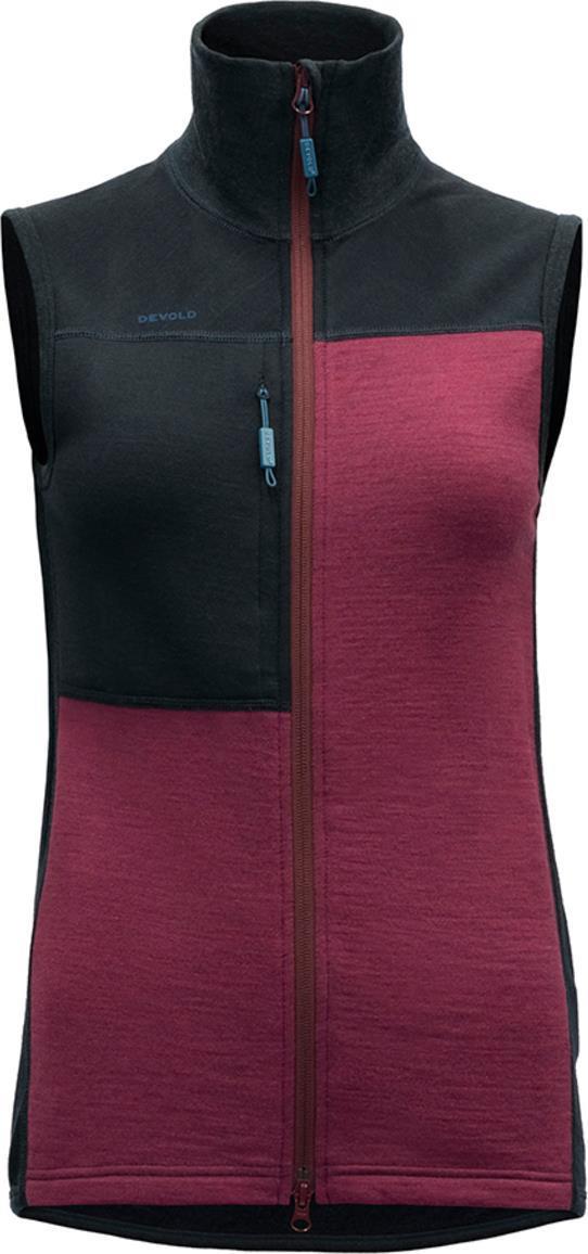 Nibba Pro Merino Vest - Womens - Ink / Beetroot 1