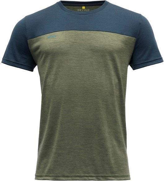 Norang Merino 150 Tee - Mens - Lichen Melange / Night 1