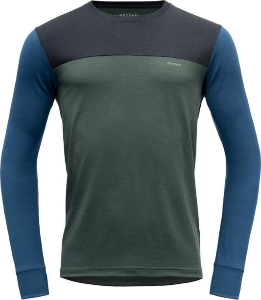 Patchell Merino 200 Shirt - Mens - woods / ink 1