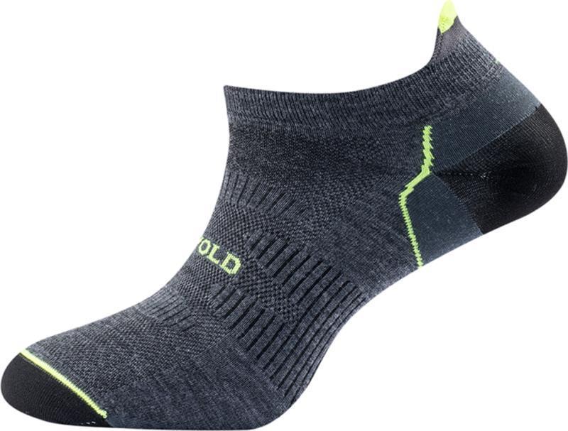 Running Merino Low Socks - Dark Grey 1