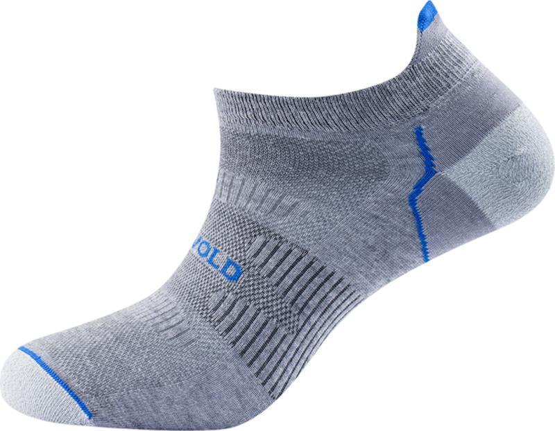 Running Merino Low Socks - Grey Melange 1