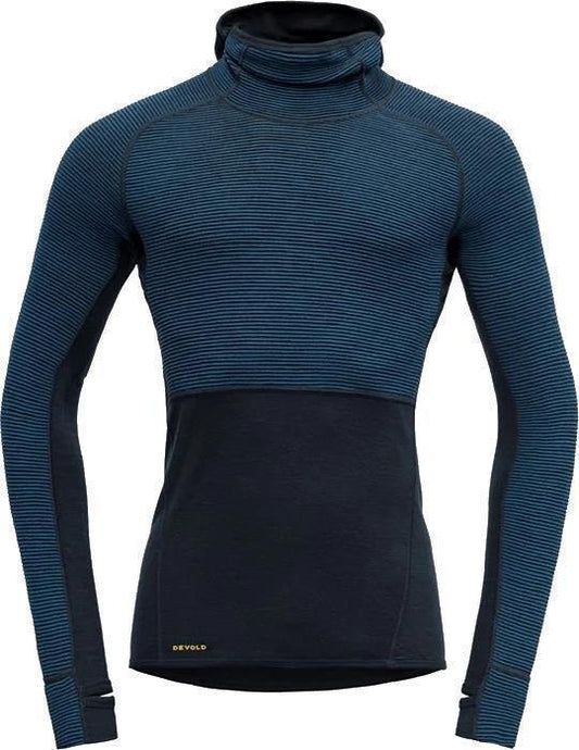 Tuvegga Merino Hoodie - Mens - flood 1