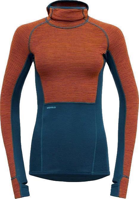 Tuvegga Merino Hoodie - Womens - flame 1
