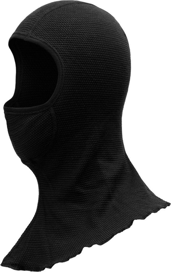 Wool Mesh 190 Balaclava - caviar 1