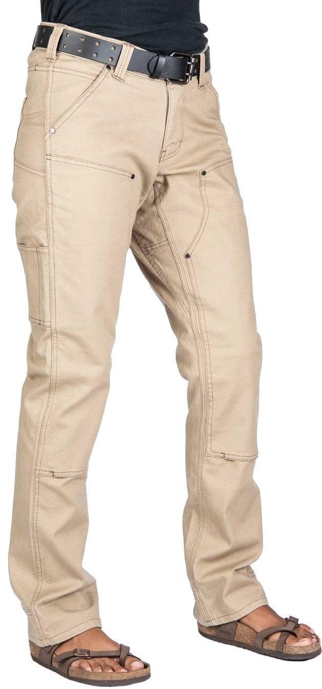 Anna Taskpant, 28" Inseam - Womens - Khaki Canvas 1