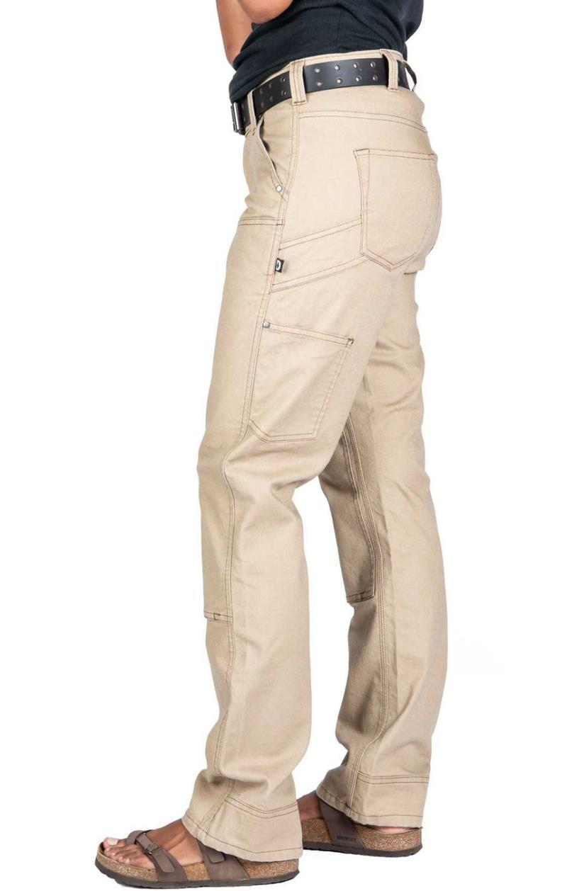 Anna Taskpant, 28" Inseam - Womens - Khaki Canvas 4