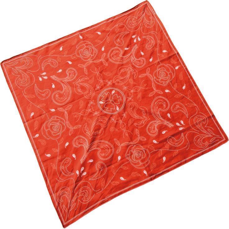 Bandana Nailguns & Roses - Womens - Burnt Orange 1