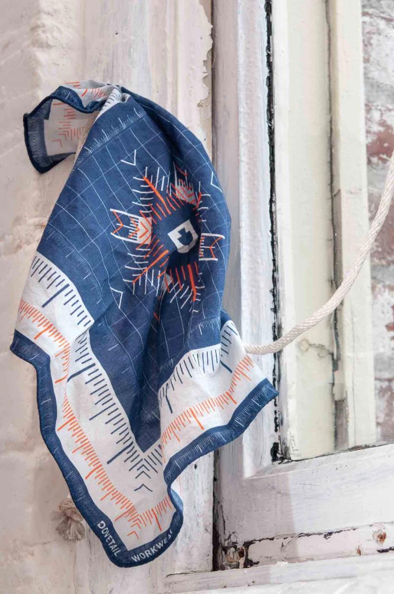 Baseline Bandana - Womens - Grey / Blue 2