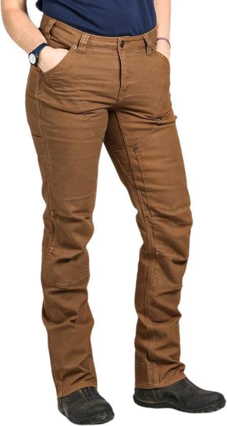 Britt Utility Pants, Canvas, 30" Inseam - Womens - Saddle Brown 1
