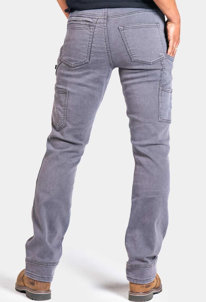 Britt Utility Pants, Thermal, 28" Inseam - Womens - Dark Grey Thermal 3