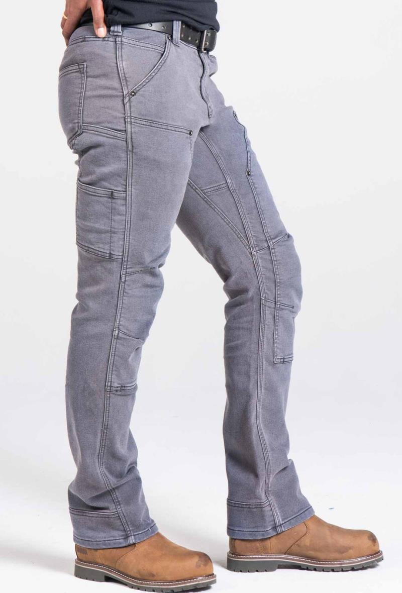 Britt Utility Pants, Thermal, 30" Inseam - Womens - Dark Grey Thermal 2