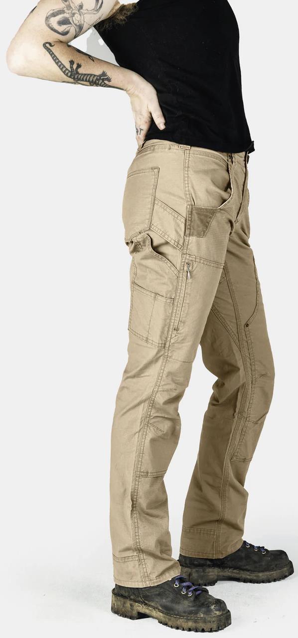 Britt X Ultralight Pants, 32" Inseam - Womens - Flax Ripstop 4