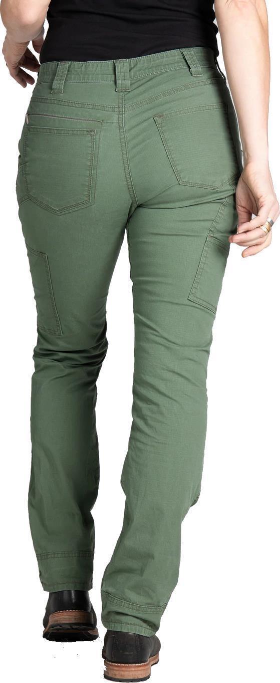 Britt X Ultralight Pants, 34" Inseam - Womens - Lichen Green Ripstop 2