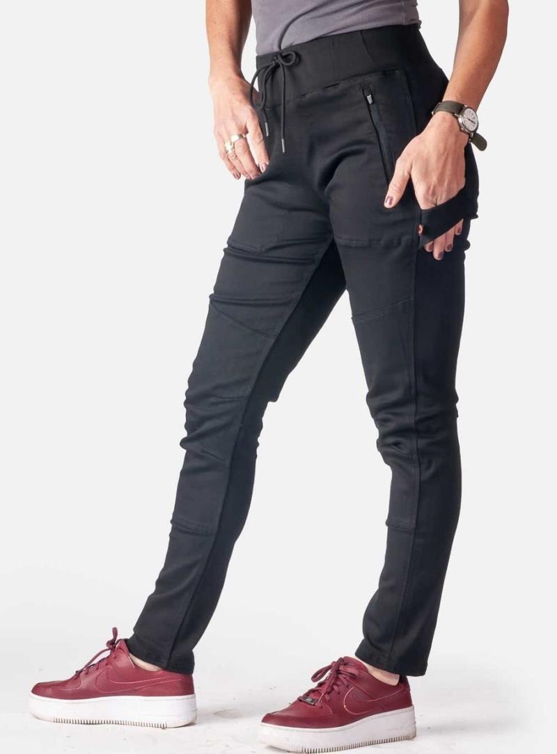 Christa DIY Pants, 31" Inseam - Womens - Black Denim 2
