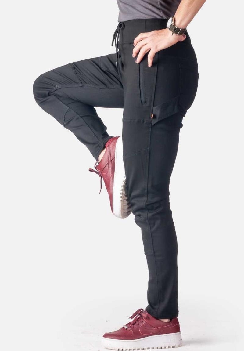 Christa DIY Pants, 31" Inseam - Womens - Black Denim 3