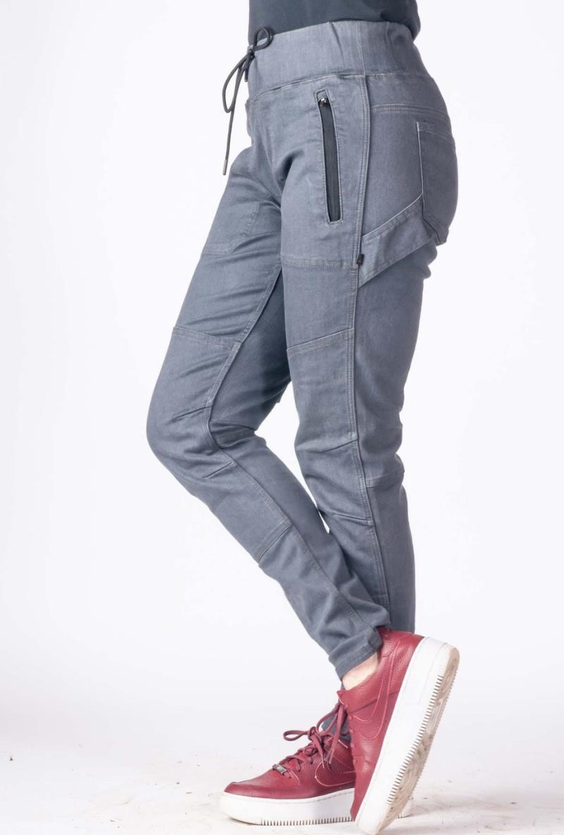 Christa DIY Pants, 31" Inseam - Womens - Magnet Grey Denim 2