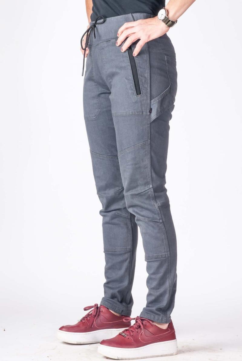 Christa DIY Pants, 31" Inseam - Womens - Magnet Grey Denim 3