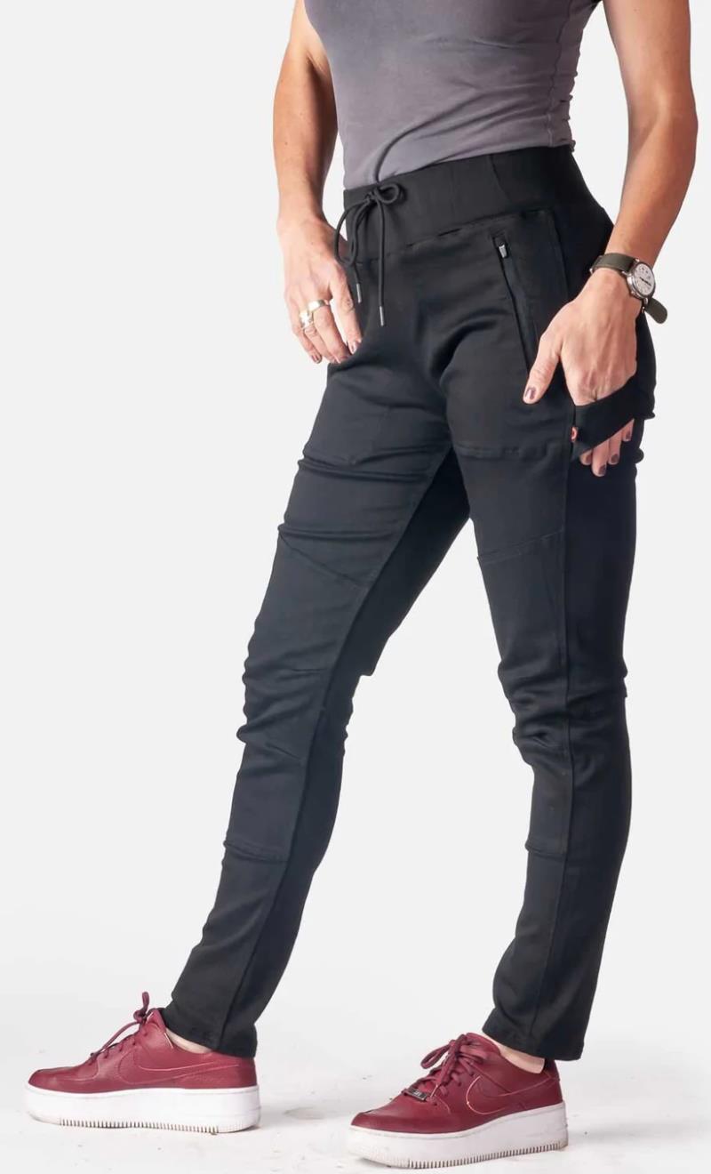 Christa DIY Pants, 33" Inseam - Womens - Black Denim 2