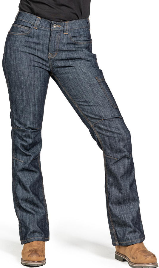 DX Bootcut FR Pants, 32" Inseam - Womens - Stretch Denim 1