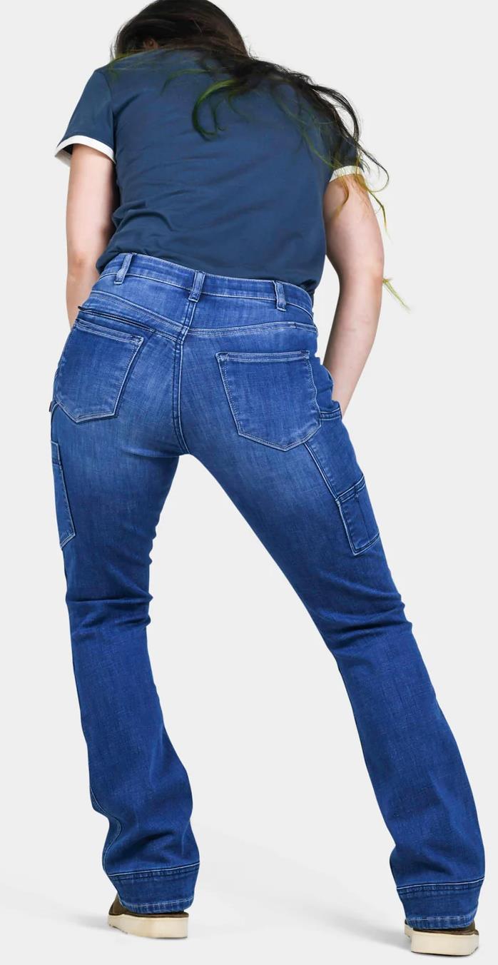 DX Bootcut Pants, Denim, 32" Inseam - Womens - Blue Sky 3