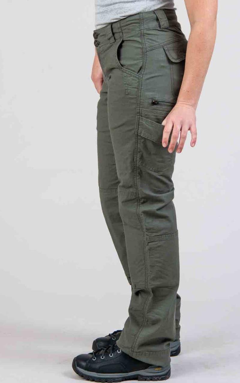 Day Construct Pants, 32" Inseam - Womens - Olive Green 3