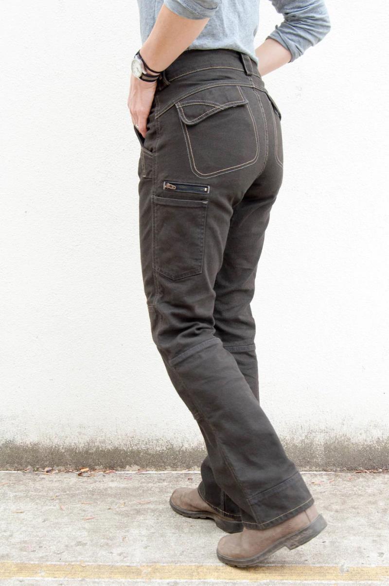 Day Construct Pants, Canvas, 28" Inseam - Womens - Dark Brown Canvas 5