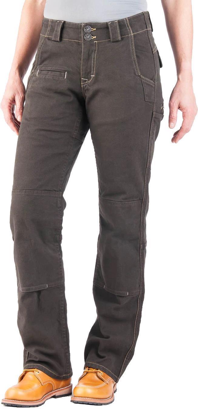 Day Construct Pants, Canvas, 32" Inseam - Womens - Dark Brown Canvas 1
