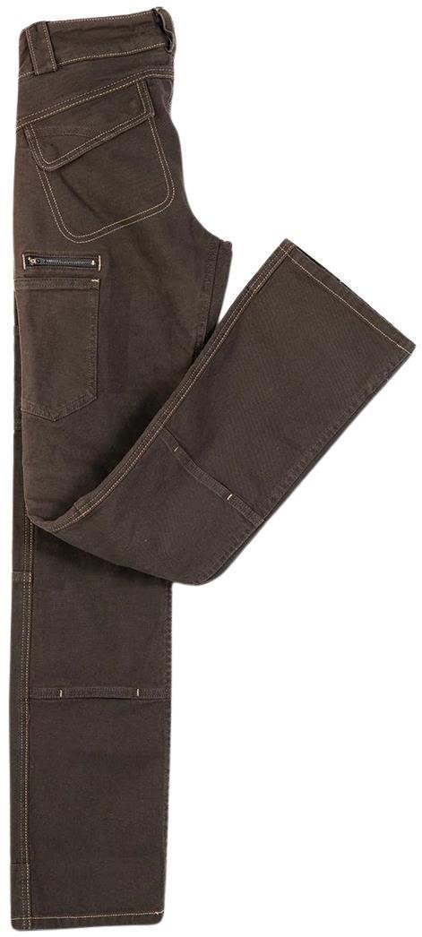 Day Construct Pants, Canvas, 32" Inseam - Womens - Dark Brown Canvas 2