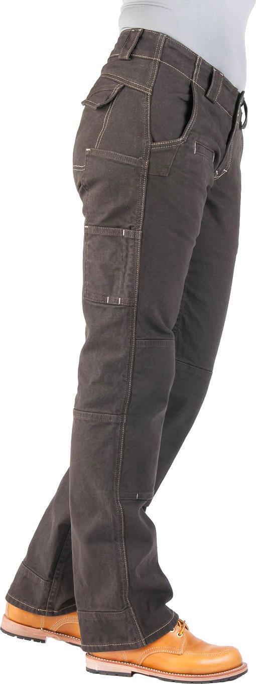 Day Construct Pants, Canvas, 34" Inseam - Womens - Dark Brown Canvas 3