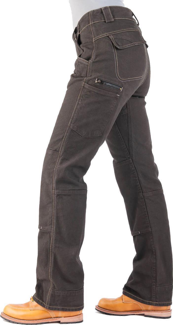 Day Construct Pants, Canvas, 34" Inseam - Womens - Dark Brown Canvas 4