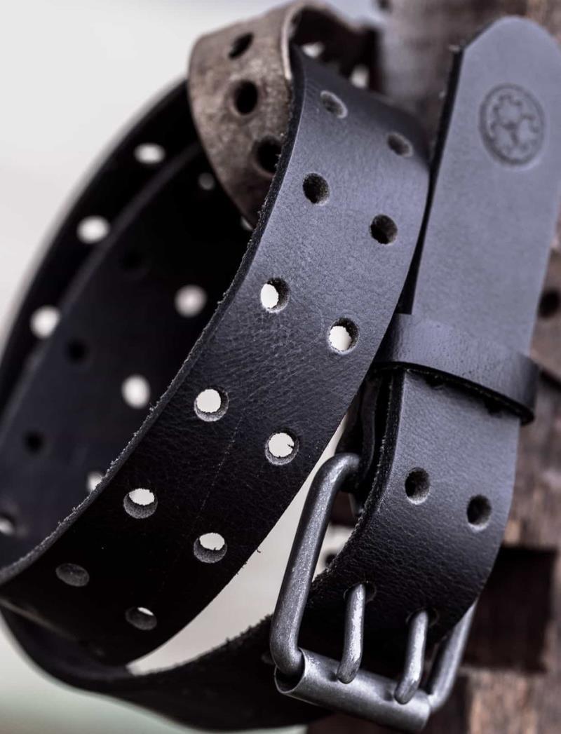 Double Pronged Work Belt - Womens - Black 2