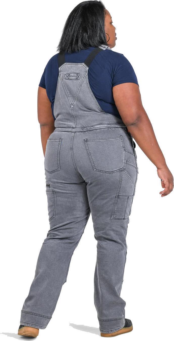 Freshley Dropseat Pants, Thermal, 28" Inseam - Womens - Grey Thermal Denim 3