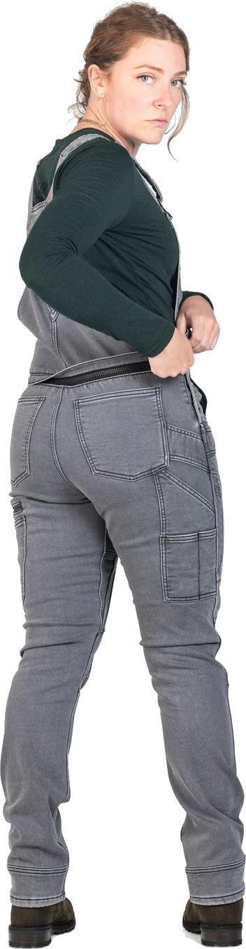 Freshley Dropseat Pants, Thermal, 30" Inseam - Womens - Grey Thermal Denim 2