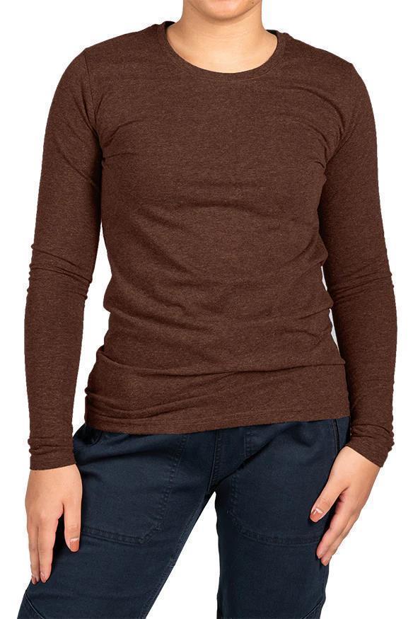 LS Tee - Womens - Mineral Brown 1
