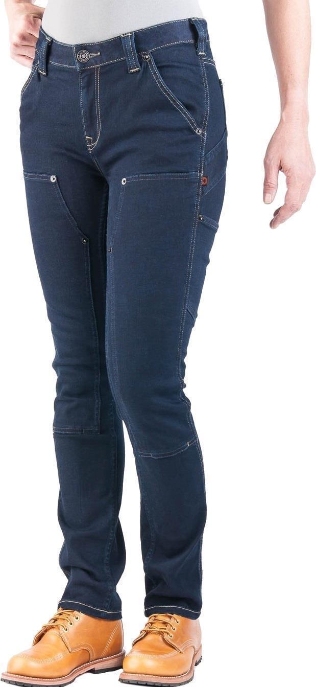 Maven Slim Pants, Denim, 28" Inseam - Womens - Powerflex Indigo Denim 1