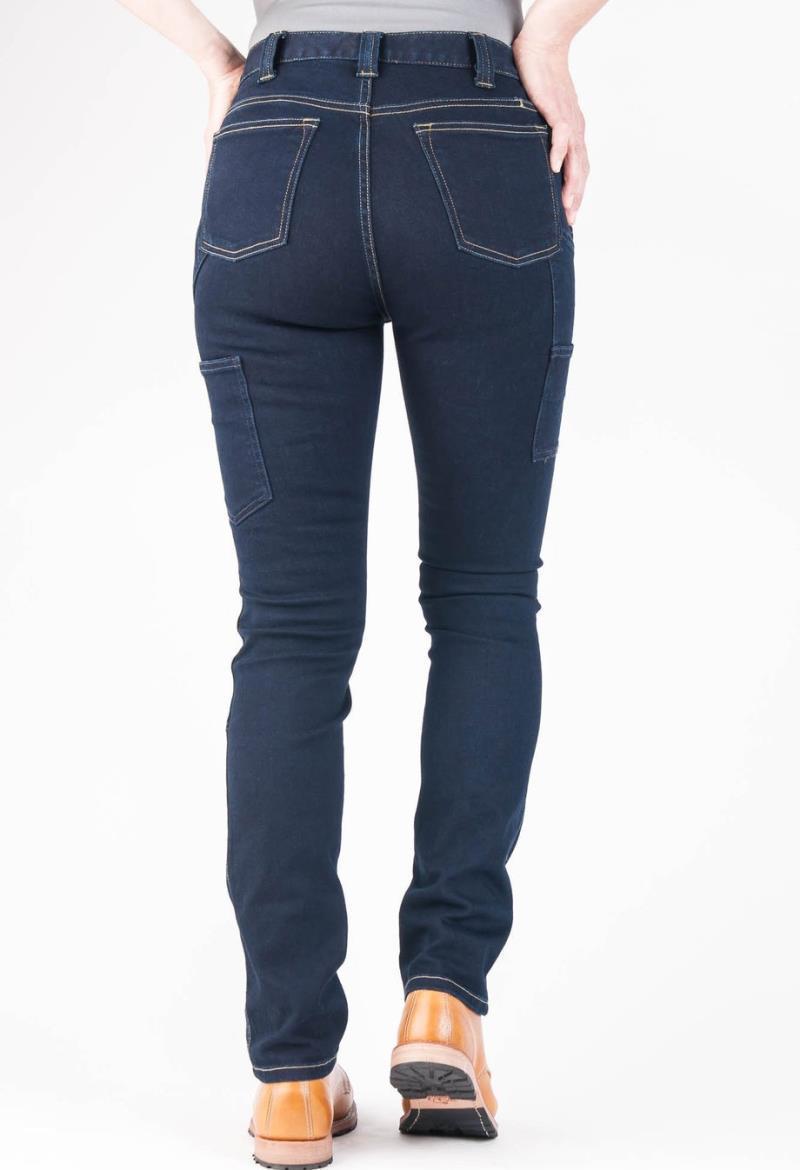 Maven Slim Pants, Denim, 28" Inseam - Womens - Powerflex Indigo Denim 3