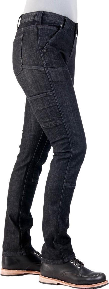 Maven Slim Pants, Denim, 30" Inseam - Womens - Heathered Black Denim 4
