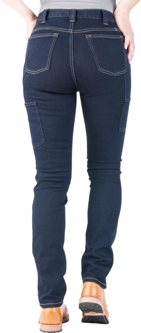 Maven Slim Pants, Denim, 30" Inseam - Womens - Powerflex Indigo Denim 3